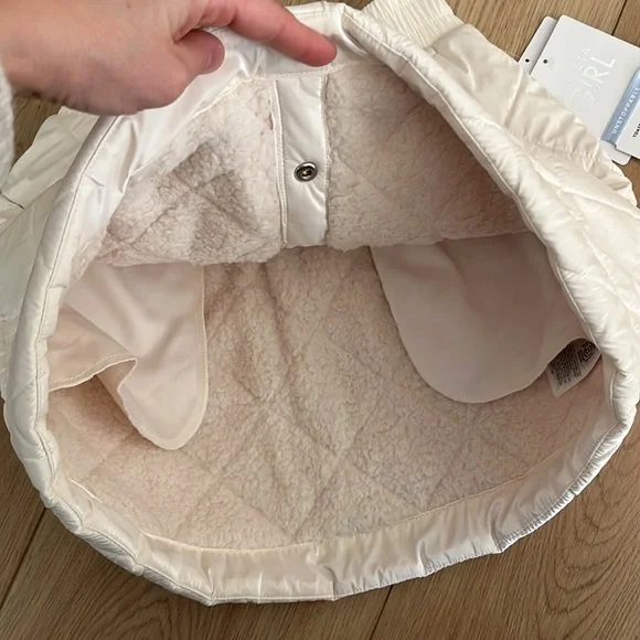 Athleta Girl Toasty Buns Metallic Quilted Mini Skirt - Picture 3 of 5